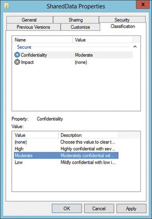 Вкладка «Классификация»