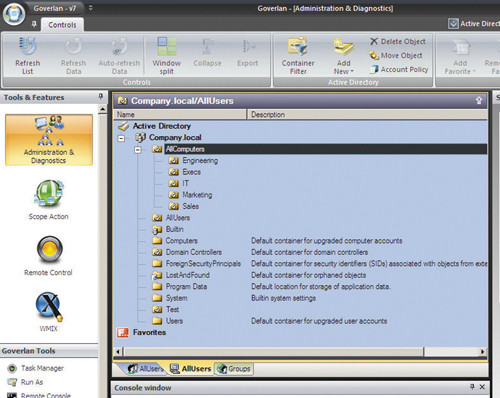 Интеграция Goverlan в существующую структуру Active Directory