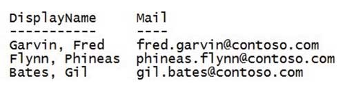 Вывод при использовании Import-Csv для чтения файла CSV