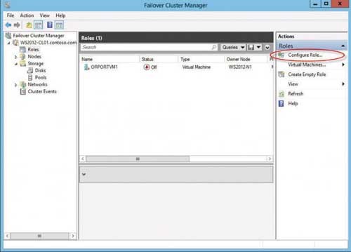 Мастер Failover Cluster Manager