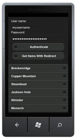 Список элементов SharePoint, которые выводятся на?странице после успешного вызова REST API