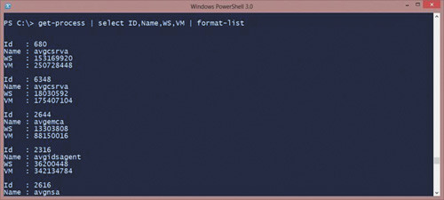 Вывод в виде списка