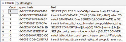 Получение списка значений хэша
