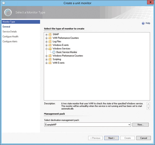 Выбор типа монитора