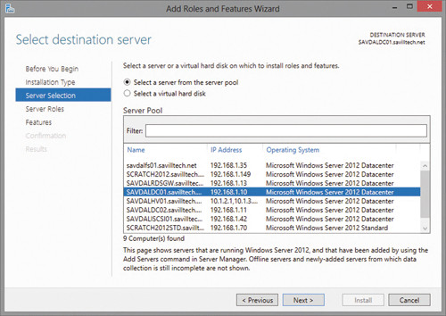 Установка средств управления в системе Windows 8
