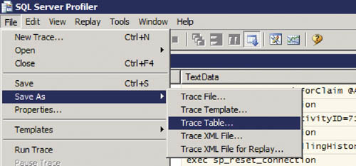 Сохранение собранных данных