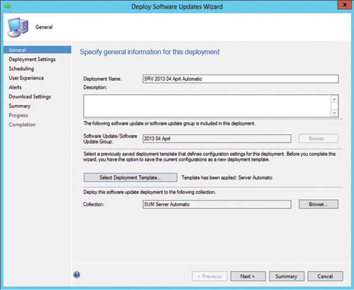 Создание описания развертывания
