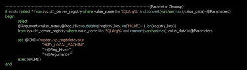 Проверка наличия параметра
