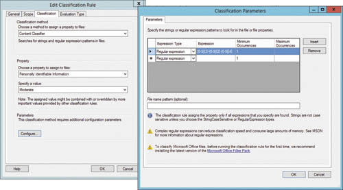 Использование инфраструктуры FCI для?классификации файлов