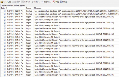 Свидетельства совершенных атак