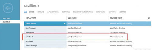 Новая учетная запись в?экземпляре Azure Active Directory организации