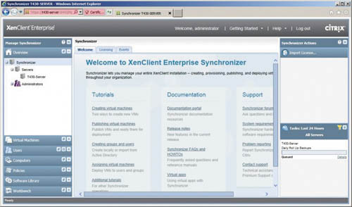 XenClient Synchronizer