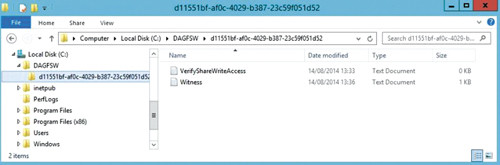 Cодержимое папки ресурса-свидетеля
