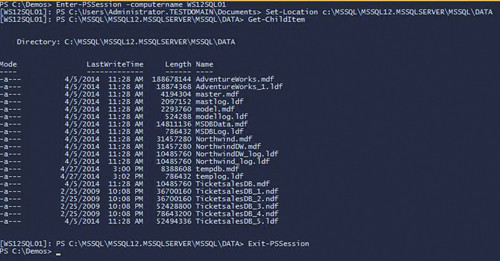 Команда Exit-PSSession