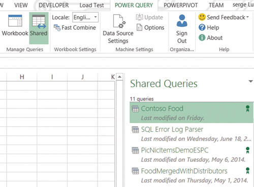 Управление общими запросами