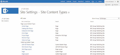 Новый тип содержимого страницы описания ошибки
