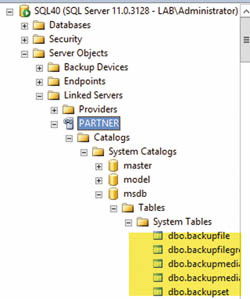 Просмотр удаленного сервера
