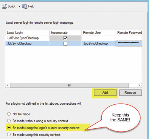 Примеры высокоуровневых вариантов для осуществляемого явным образом добавления сопоставлений учетных имен