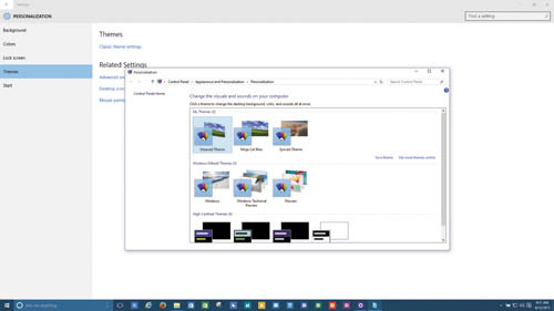 Управление темами