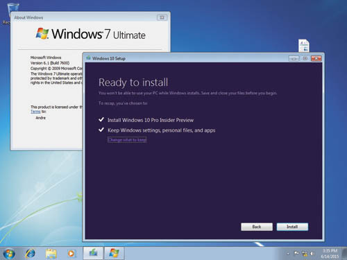 Установка новой версии
