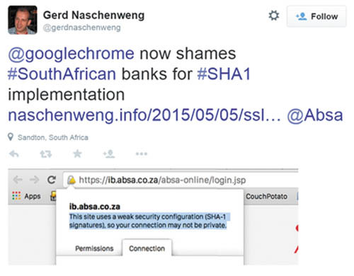 Слабый вариант SSL