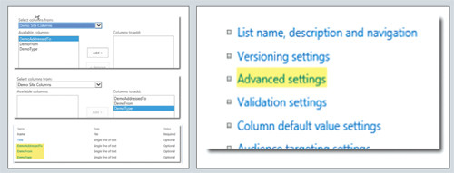 Разрешение на добавление типов содержимого