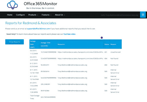 Уведомления о потенциальных отключениях