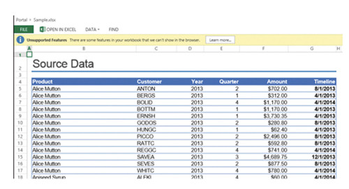 Просмотр в Office Web Apps