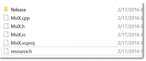 Содержимое файла sts.msp