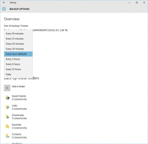 Варианты периодичности создания резервных копий