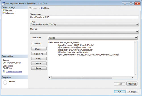 Страница команды второго шага