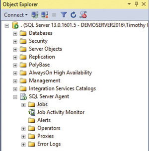 Компоненты агента SQL Server