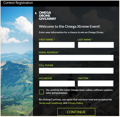 Пример формы PowerApps