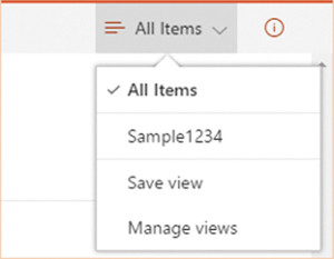 Созданная форма PowerApp в меню представлений
