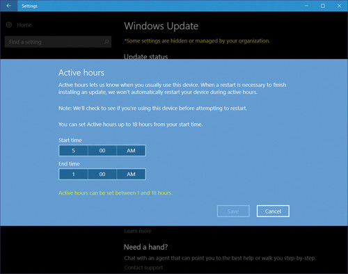 Увеличенный период активности в новой сборке
