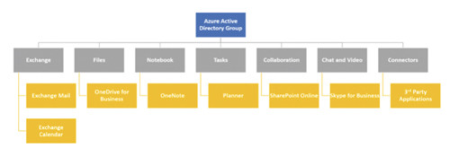 Логическая структура группы с видеосвязью