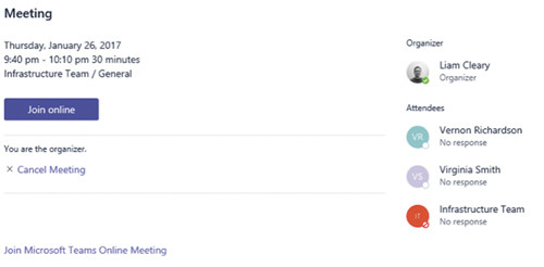 Использование видеосвязи на собрании команды