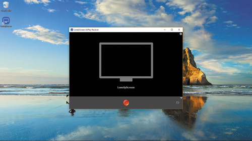 Запуск программы LonelyScreen