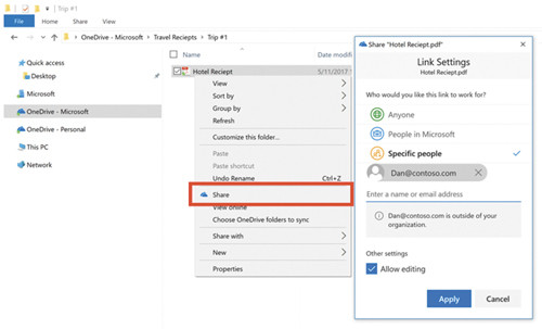 Общий доступ к файлам в Windows