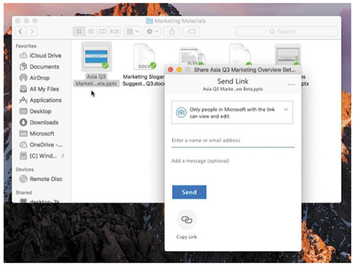Общий доступ к файлам на Mac