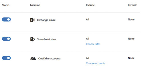 Выбор места расположения проверяемой информации