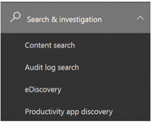 Содержимое раздела «Поиск и исследование»