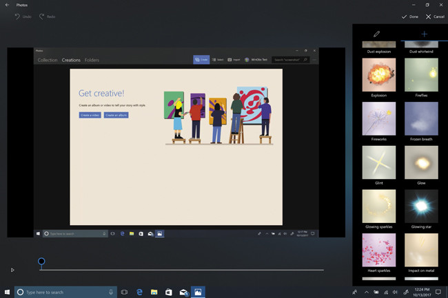 Параметры 3D-эффектов