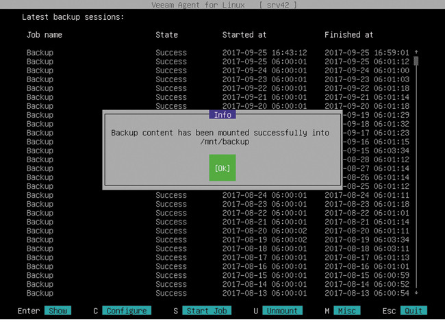 Veeam Agent for Linux