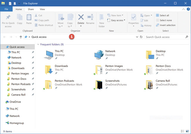 Пользовательский интерфейс «Проводника» 