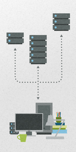 Если размер репозиториев данных определен неправильно, процесс дедупликации может быть замедлен