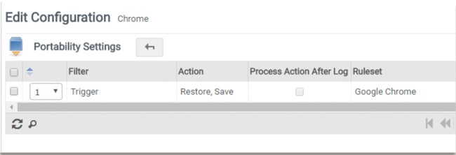 Добавление правила переносимости