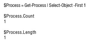Свойства одиночных объектов PSCustomObject
