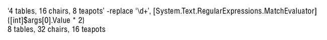 В качестве аргумента replace указан объект System.Text.RegularExpressions.MatchEvaluator