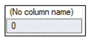 Результаты запроса к TargetDB.dbo.JunkDrawer